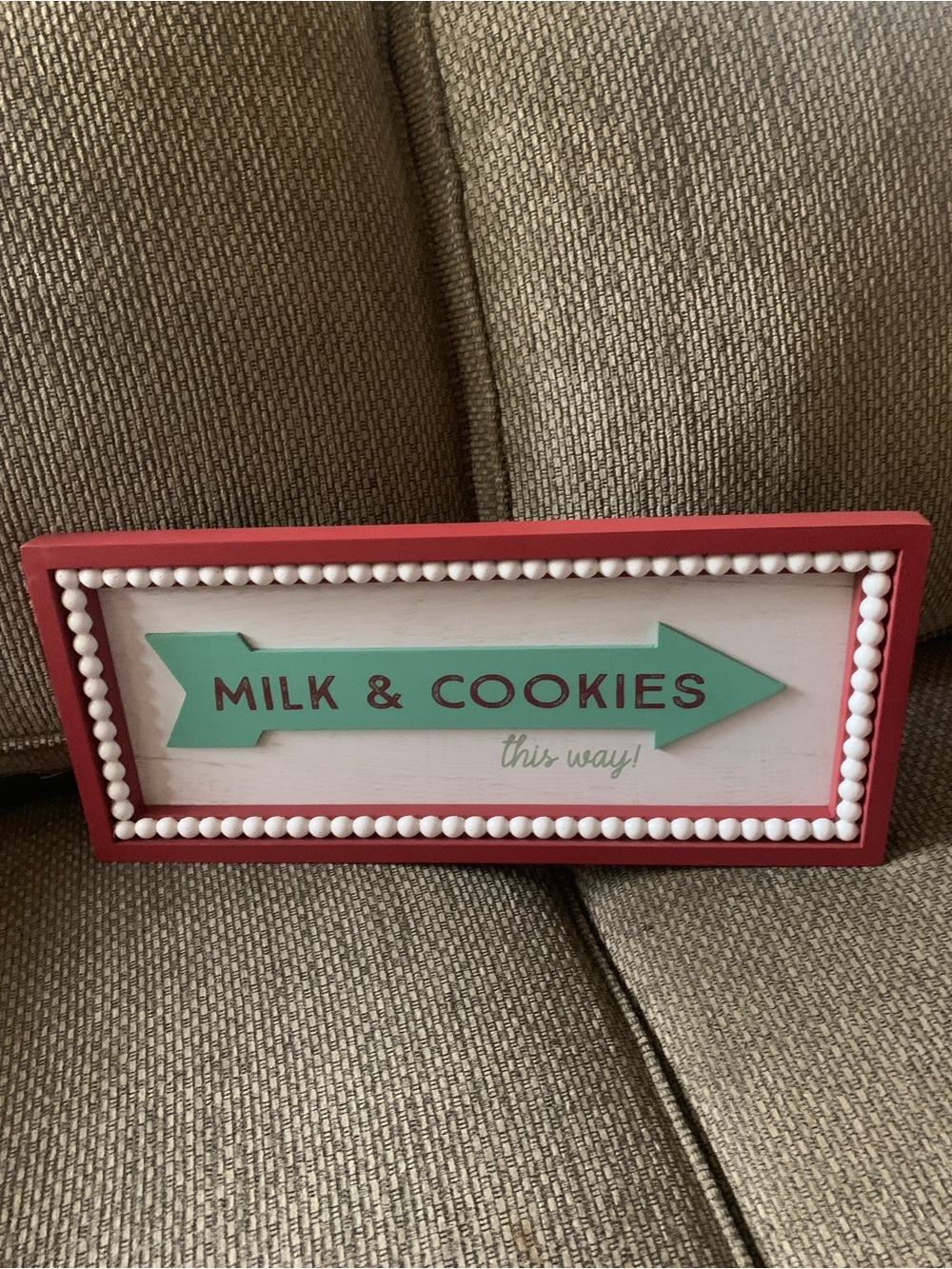 Mel rose Milk & Cookies Holiday Decor Wall Sign - - Picture 9 of 10
